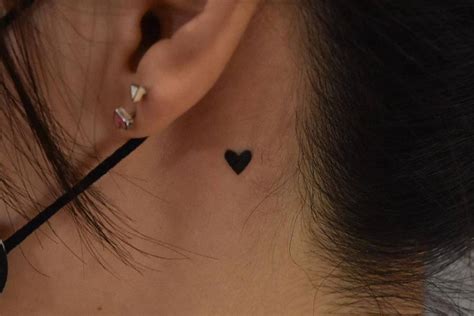 broken heart tattoo behind ear|100 Broken Heart Tattoos and Their Meanings